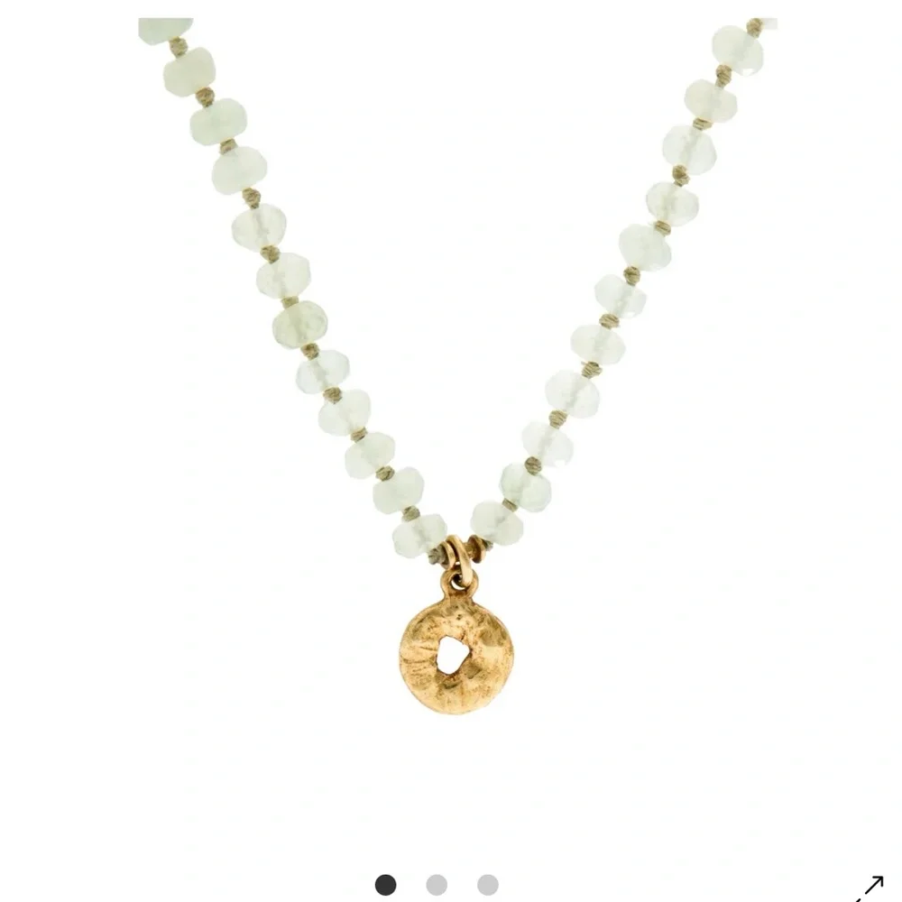 LEE BREVARD 18K GOLD OLD MONEY NECKLACE LKNW EXCELLENT CONDITION - Picture 7 of 8